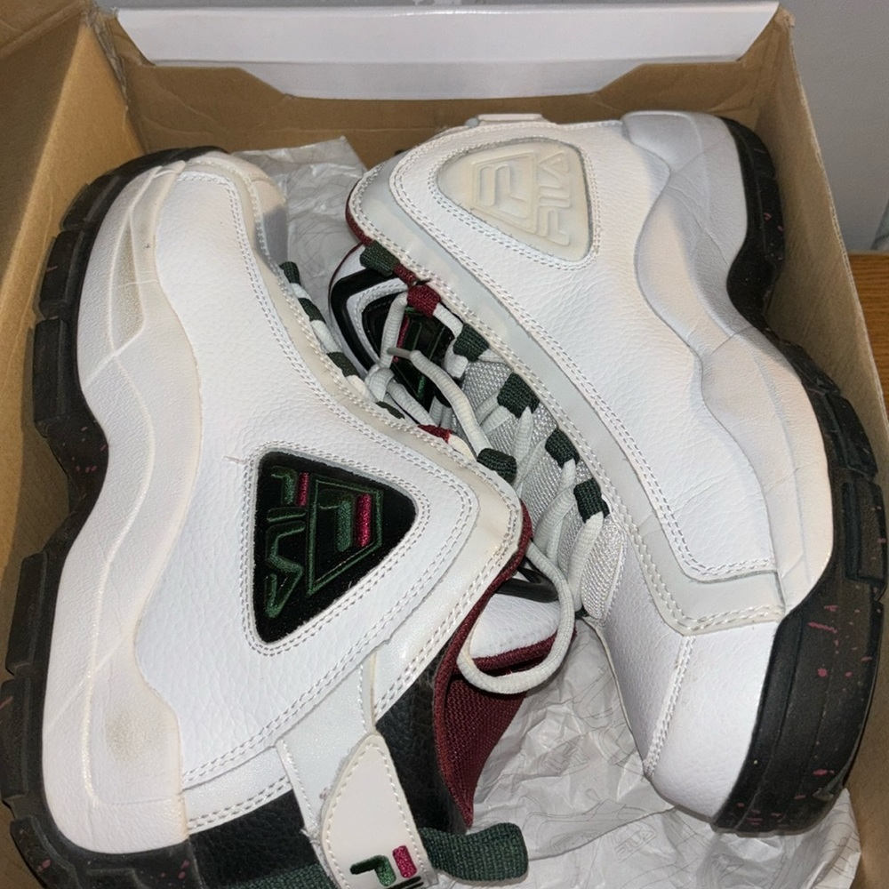 Fila 96 Grant Hill Men’s‎ Size 10.5 White,green